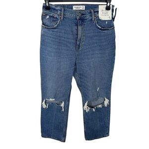 Abercrombie & Fitch The Ankle Straight Ultra High Rise Curve Love 29/8 Short